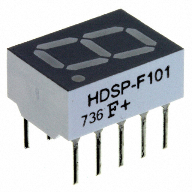 HDSP-F101 Broadcom Limited  Display Modules - LED Character and Numeric